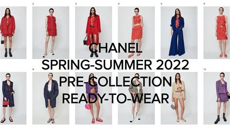 chanel pre spring summer 2022